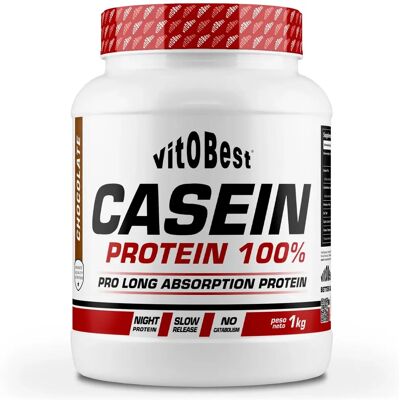 Vitobest Casein 1 Kg - Proteína de digestión lenta Vitobest Casein 1 Kg - Proteína de digestión lenta
