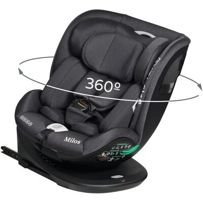 Silla de Coche Giratoria Milos I-Size - 0-12 Años Silla de Coche Giratoria Milos I-Size - 0-12 Años
