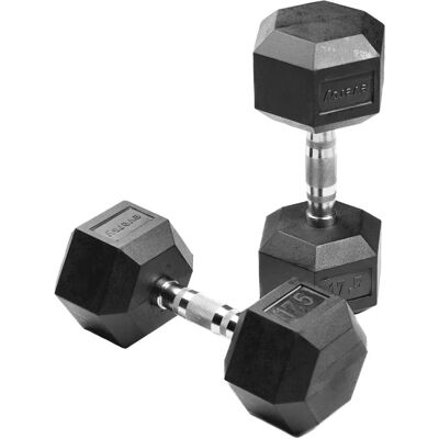 Evergy EV_MAF0404B012600N 17.5 kg hexagonal par de mancuernas Evergy EV_MAF0404B012600N 17.5 kg hexagonal par de mancuernas