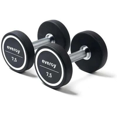 Evergy EV_MAF0404B040600N - 7.5kg - PU - mancuernas redondas Evergy EV_MAF0404B040600N - 7.5kg - PU - mancuernas redondas