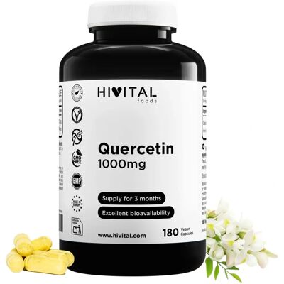 Hivital Quercetin 1000 mg Capsule Vegane Hivital Quercetin 1000 mg Capsule Vegane