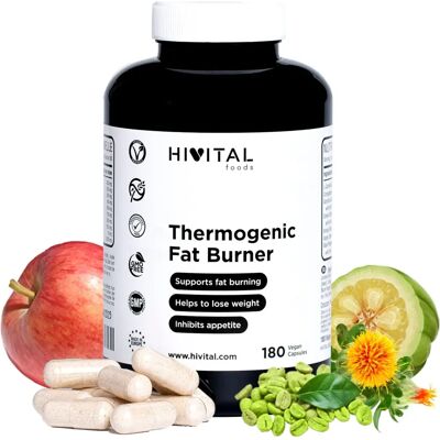 Hivital Bruciatore di Grasso Vegano - 180 Capsule - Supporta la Perdita di Peso Hivital Bruciatore di Grasso Vegano - 180 Capsule - Supporta la Perdita di Peso