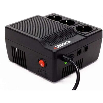 Lapara LA-AVR-1200 Regulador de Voltaje - Estabilizador de Tensión Lapara LA-AVR-1200 Regulador de Voltaje - Estabilizador de Tensión