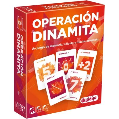 Ludilo Operación Dinamita - Juego de Cartas Ludilo Operación Dinamita - Juego de Cartas