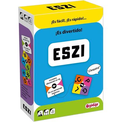 Ludilo Eszi Kortspel - Bokstäver & Ledtrådar - Utbildningsspel Ludilo Eszi Kortspel - Bokstäver & Ledtrådar - Utbildningsspel