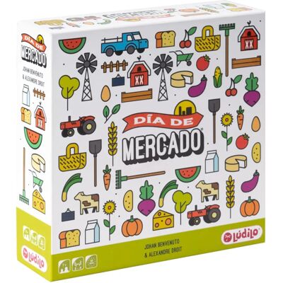 Ludilo Juego Día de Mercado - Juego de Mesa para Niños 7+ Ludilo Juego Día de Mercado - Juego de Mesa para Niños 7+