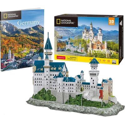 Unknown - Neuschwanstein Castle 3D Puzzle - 3D Puzzle Unknown - Neuschwanstein Castle 3D Puzzle - 3D Puzzle
