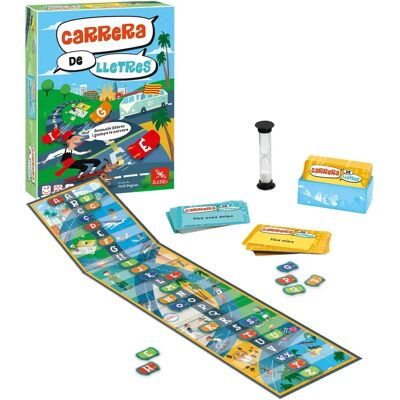 Ludilo Carrera de Lletres - Juego de mesa - 803830 Ludilo Carrera de Lletres - Juego de mesa - 803830