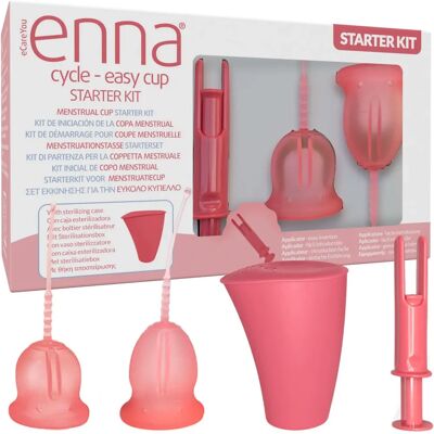 Enna Cycle - Starter Kit - Menstruationsbecher-Set Enna Cycle - Starter Kit - Menstruationsbecher-Set