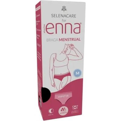 Enna Marque T-M Culotte menstruelle noire flux abondant - Publicité Enna Marque T-M Culotte menstruelle noire flux abondant - Publicité