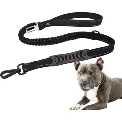 Edipets Dog Leash - Impact Absorbing Reflective Car Compatible - Small to Large Edipets Dog Leash - Impact Absorbing Reflective Car Compatible - Small to Large