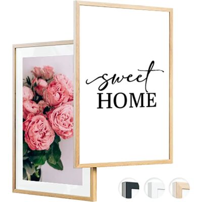 Edihome Pack de 2 Cadres Photo A3 - MDF, Acrylique, 27,9x42cm Edihome Pack de 2 Cadres Photo A3 - MDF, Acrylique, 27,9x42cm
