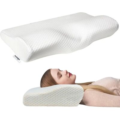 EDIHOME Nekkussen - Memory Foam, Ademend, Ergonomisch EDIHOME Nekkussen - Memory Foam, Ademend, Ergonomisch