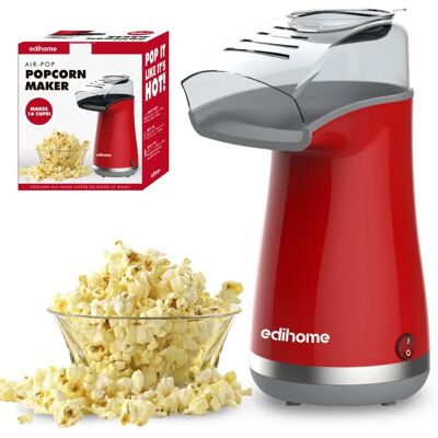 EDIHOME Macchina Popcorn Rosso - Salutevole e Facile EDIHOME Macchina Popcorn Rosso - Salutevole e Facile