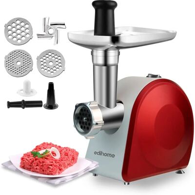 EDIHOME - EDIH-0060-RW - Röd - Köttkvarn EDIHOME - EDIH-0060-RW - Röd - Köttkvarn