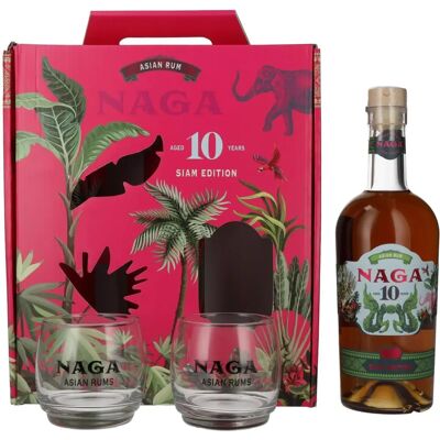 Naga Rum Naga 10 Years Old Asian Rum SIAM EDITION - Rhum complexe 10 ans - Publicité Naga Rum Naga 10 Years Old Asian Rum SIAM EDITION - Rhum complexe 10 ans - Publicité