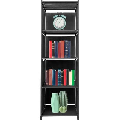 Estantería Modular Nyana Home - Gris - 5 Alturas, 4 Huecos - Almacenamiento Hogar Estantería Modular Nyana Home - Gris - 5 Alturas, 4 Huecos - Almacenamiento Hogar