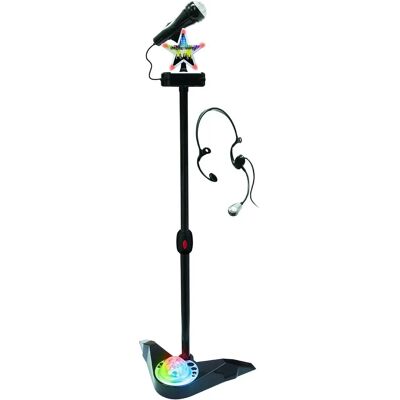 Microphone Karaoke Deqube - Réglable en Hauteur - Pour Enfants de Plus de 3 Ans - Publicité Microphone Karaoke Deqube - Réglable en Hauteur - Pour Enfants de Plus de 3 Ans - Publicité