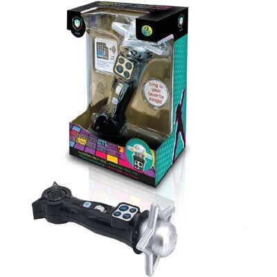 Microfono Bluetooth Deqube Multicolore - Microfono Karaoke per bambini Microfono Bluetooth Deqube Multicolore - Microfono Karaoke per bambini