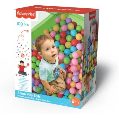 Fisher Price 100 Pelotas Multicolores - Juego Fisher Price 100 Pelotas Multicolores - Juego