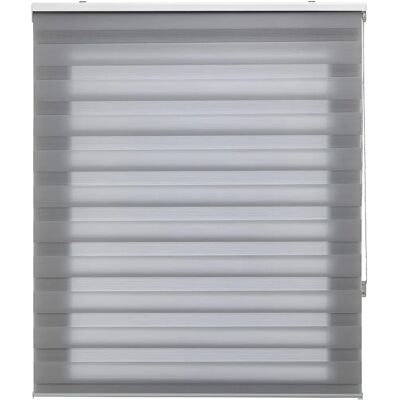 PURLINE Grigio Tenda a Rullo Bicolore Notte e Giorno - Finestra PURLINE Grigio Tenda a Rullo Bicolore Notte e Giorno - Finestra