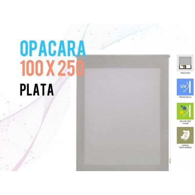 Purline Stores enroulables en polyester - Opacara 100x250 cm - Publicité Purline Stores enroulables en polyester - Opacara 100x250 cm - Publicité