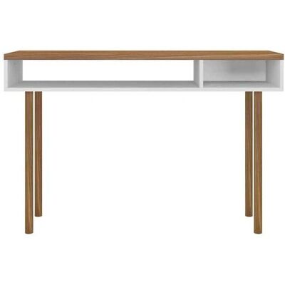 Momma Home - Prica - Roble - Blanco - Consola Momma Home - Prica - Roble - Blanco - Consola