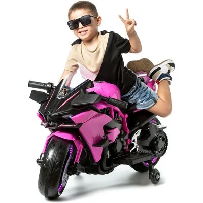 Marque Ataa Matrix Rose 12V Moto Électrique pour Enfants - Moto Électrique Enfant - Publicité Marque Ataa Matrix Rose 12V Moto Électrique pour Enfants - Moto Électrique Enfant - Publicité