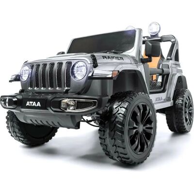 OEM - Raider 12V - 4x4 - Gris - Véhicule ride-on - Publicité OEM - Raider 12V - 4x4 - Gris - Véhicule ride-on - Publicité