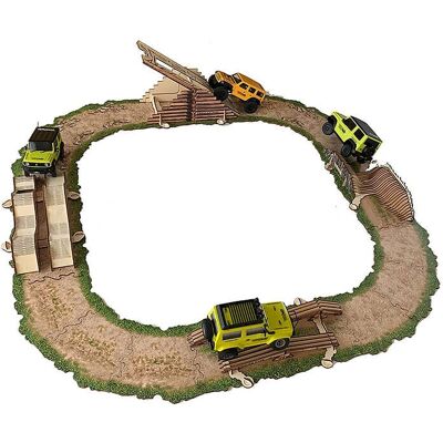 ToysWD Crawler Park RC Circuit Starter Kit - Meerkleurig ToysWD Crawler Park RC Circuit Starter Kit - Meerkleurig