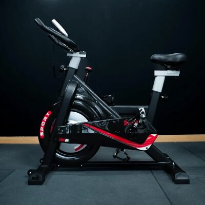 Bicicleta de Spinning FITNESS TECH Saman - Resistencia ajustable Bicicleta de Spinning FITNESS TECH Saman - Resistencia ajustable