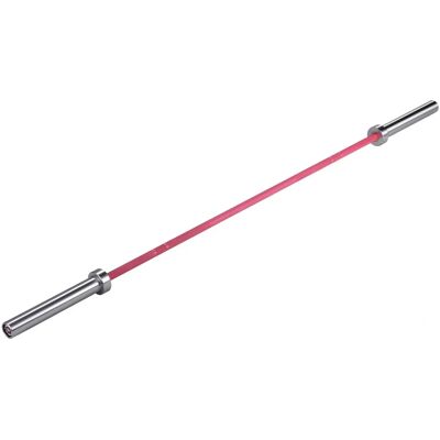Fitness Tech 200Cm Modelo - Barra Rosa para Sentadillas y Peso Muerto Fitness Tech 200Cm Modelo - Barra Rosa para Sentadillas y Peso Muerto