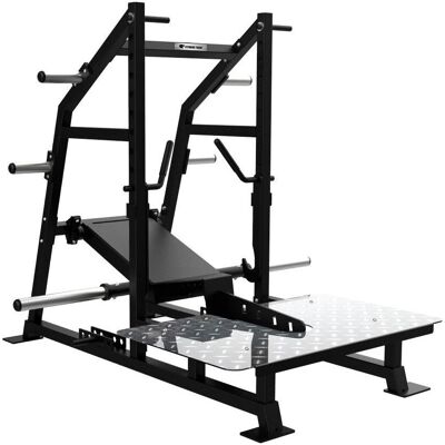 Máquina de Sentadilla con Cinturón FITNESS TECH - Soporte Ajustable Máquina de Sentadilla con Cinturón FITNESS TECH - Soporte Ajustable