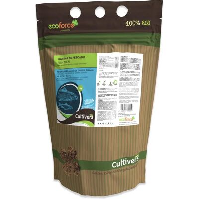 CULTIVERS Farine de Poisson - 1kg - Engrais pour Plantes - Publicité CULTIVERS Farine de Poisson - 1kg - Engrais pour Plantes - Publicité