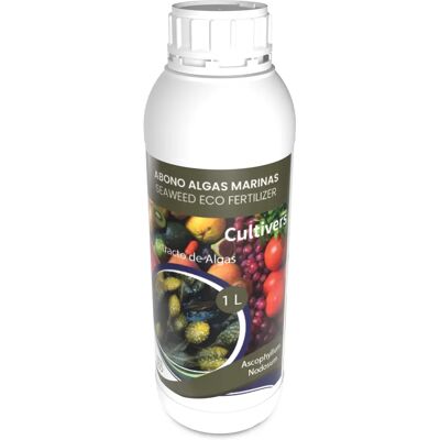 Engrais Liquide Organique d'Algues Marines - Stimulateur de Croissance - Publicité Engrais Liquide Organique d'Algues Marines - Stimulateur de Croissance - Publicité