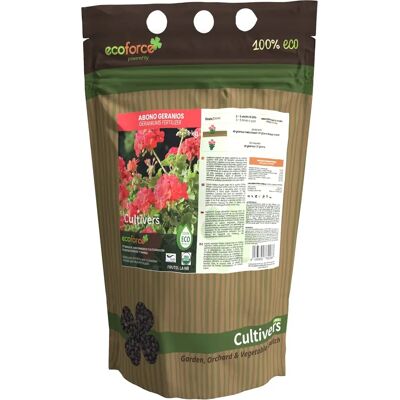 CULTIVERS Bio-Dünger für Geranien und Blühpflanzen - 1kg CULTIVERS Bio-Dünger für Geranien und Blühpflanzen - 1kg