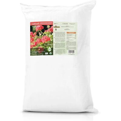 Cultivers Bio-Dünger für Geranien & Blühpflanzen - 20kg Cultivers Bio-Dünger für Geranien & Blühpflanzen - 20kg