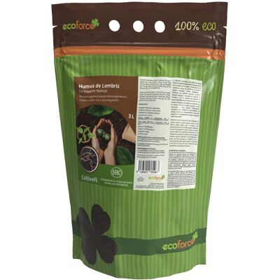 CULTIVERS Bio Würmerhumus - 3L Bodenverbesserer CULTIVERS Bio Würmerhumus - 3L Bodenverbesserer
