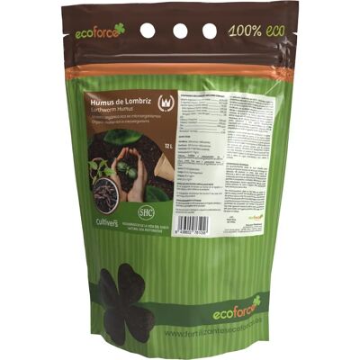 CULTIVERS Organischer Wurmhumus 12L - Bodenverbesserer CULTIVERS Organischer Wurmhumus 12L - Bodenverbesserer