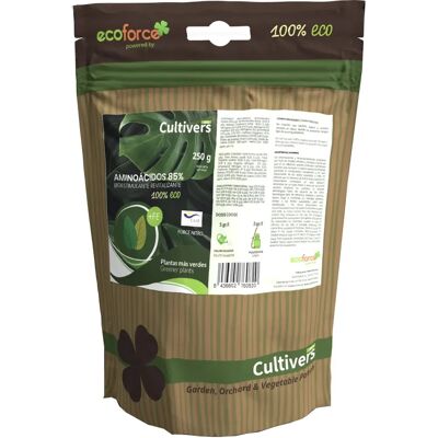 Cultivers - Fertilizzante con 85% di aminoacidi e ferro - Alta concentrazione biologica Cultivers - Fertilizzante con 85% di aminoacidi e ferro - Alta concentrazione biologica