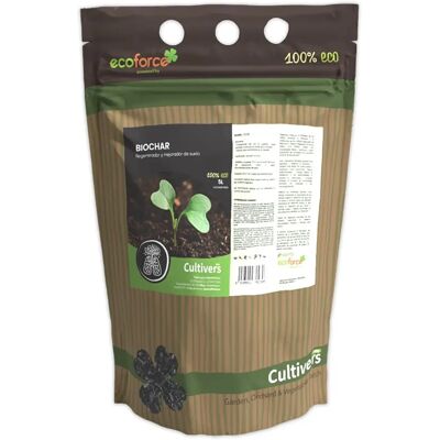 CULTIVERS Biochar 5 l - Améliorant de Sols & Fertilisant - Publicité CULTIVERS Biochar 5 l - Améliorant de Sols & Fertilisant - Publicité
