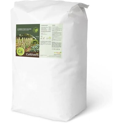 CULTIVERS Correcteur de Calcium Végétal Écologique 20kg - Améliorateur de Sol - Publicité CULTIVERS Correcteur de Calcium Végétal Écologique 20kg - Améliorateur de Sol - Publicité