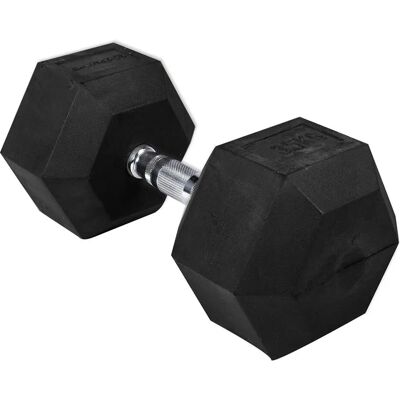 O'live - Hexagonales 35kg - Caoutchouc - Haltères - Publicité O'live - Hexagonales 35kg - Caoutchouc - Haltères - Publicité