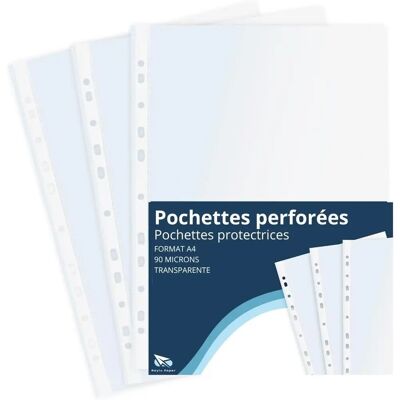 RAYLU PAPER Dokumentfodral - 12 Hål A4 Polypropylen, 90 Mikron RAYLU PAPER Dokumentfodral - 12 Hål A4 Polypropylen, 90 Mikron