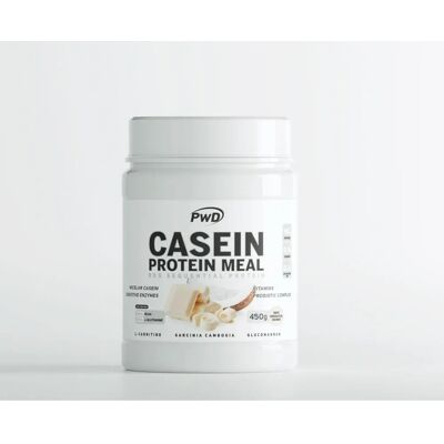 Reparación de proteína de caseína - Chocolate blanco, coco, 450 g Reparación de proteína de caseína - Chocolate blanco, coco, 450 g