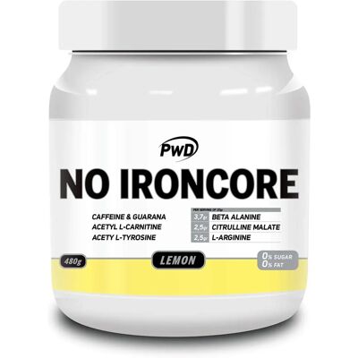 Pwd N.O. Limón Ironcore - Suplemento pre-entrenamiento Pwd N.O. Limón Ironcore - Suplemento pre-entrenamiento