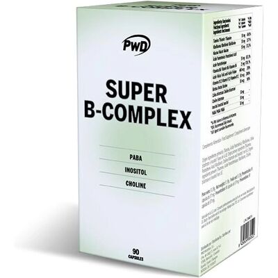 PWD Nutrition Super B-Complex 60 Capsules PWD Nutrition Super B-Complex 60 Capsules