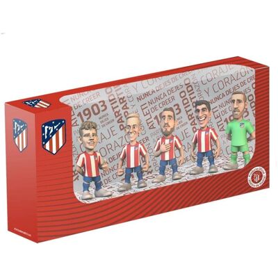 Eleven Force Atlético De Madrid Minix Pack 5 Figurines - 7cm Eleven Force Atlético De Madrid Minix Pack 5 Figurines - 7cm