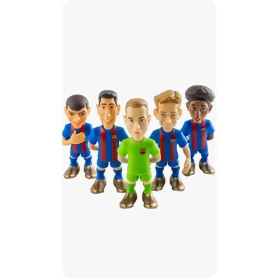 Set de Figuras Minix FC Barcelona - 5 Piezas - 7cm Set de Figuras Minix FC Barcelona - 5 Piezas - 7cm
