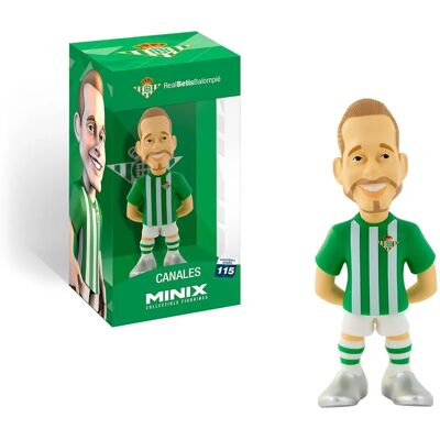 Minix 12cm Real Betis Figurine - Figurine Minix Canales Minix 12cm Real Betis Figurine - Figurine Minix Canales